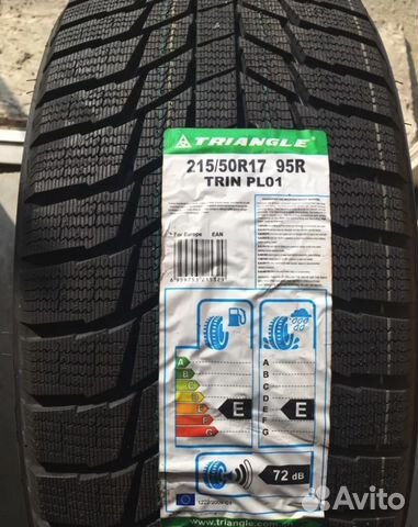 215/50 R17 Triangle PL01 Новые Зима лип