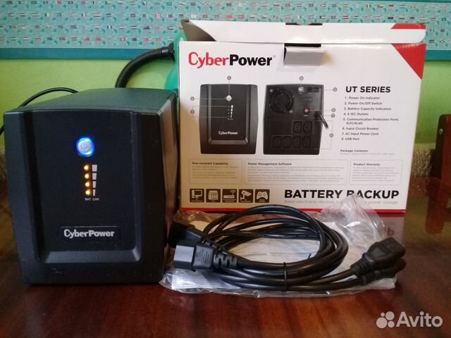 Ибп cyberpower ut1500ei обзор