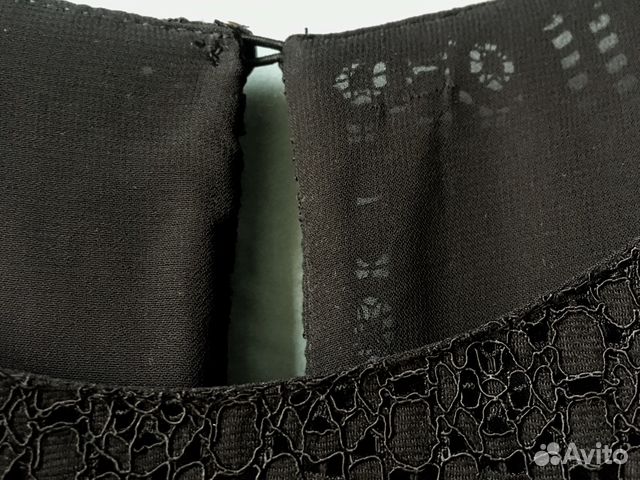 Платье Кружевное Чёрное zara Платье Кружевное Чёрное zara
