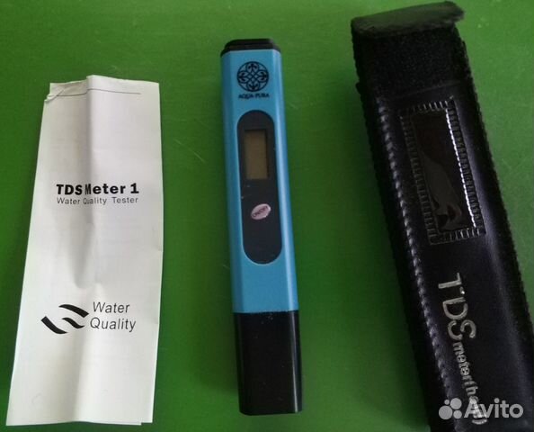 Тестер жесткости воды TDS meter 1 Новый