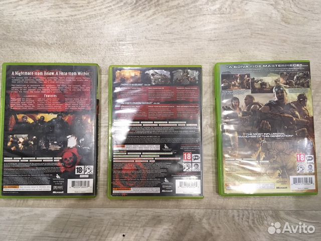 Игра gears OF WAR 1-3 части