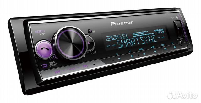 Автомагнитола процессорная Pioneer MVH-S520BT