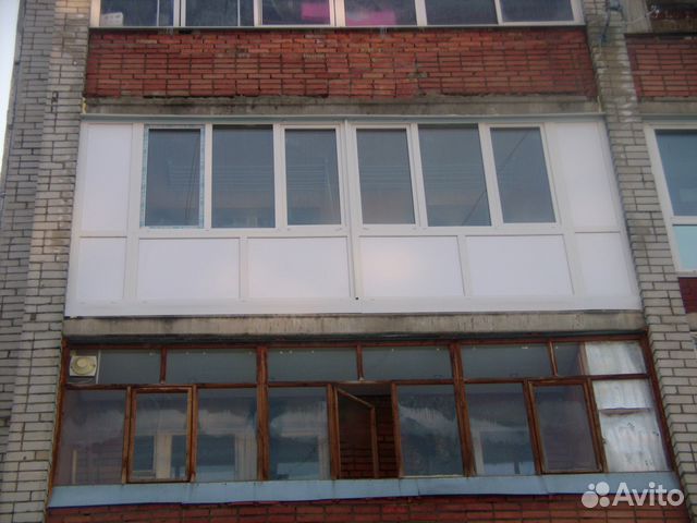 Остекление лоджии балкона