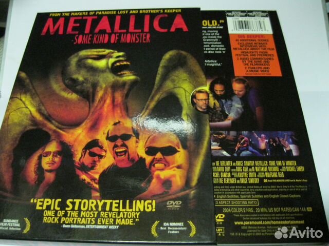2DVD Metallica Some kind of monster