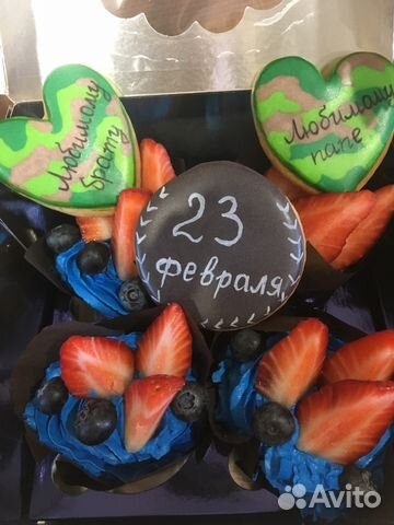 Зефир и капкейки