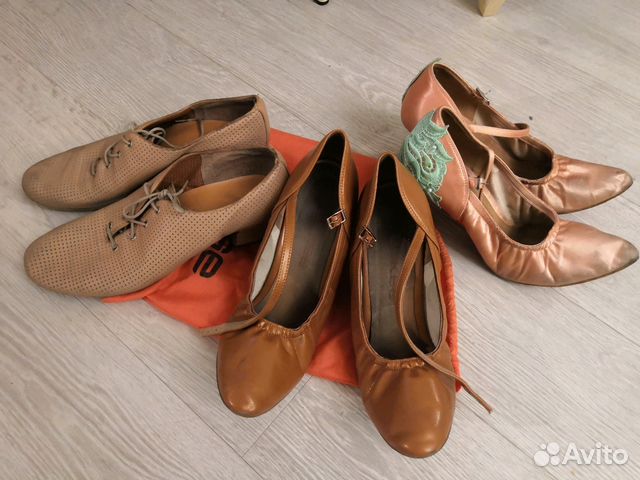 Туфли стандарт и тренерские для бальных танцев