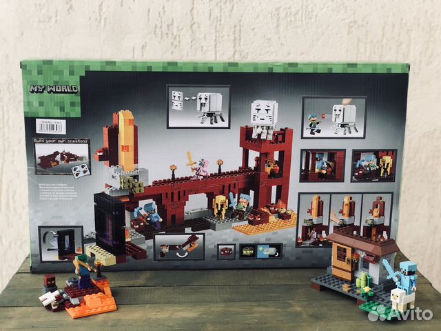 Конструктор Brixbe Майнкрафт (аналог Lego 21122)