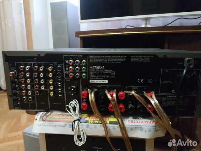 Домашний кинотеатр Canton + ресивер Yamaha RX-V540 Домашний кинотеатр Canton + ресивер Yamaha RX-V540