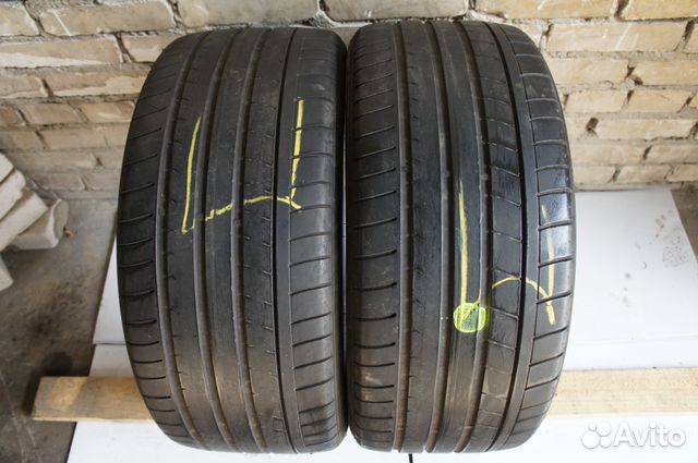 Летние шины бу R20 265/35/20 Dunlop пара Летние шины бу R20 265/35/20 Dunlop пара