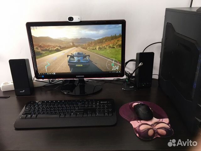 Игровой компьютер с монитором 22 Игровой компьютер с монитором 22