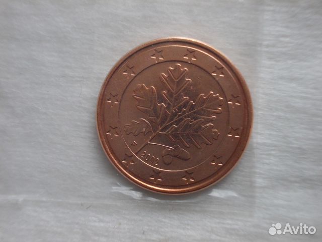 5 евро центов 2002, Германия