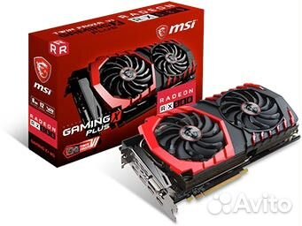 Видеокарта AMD Radeon MSI RX 580 gaming X 8G