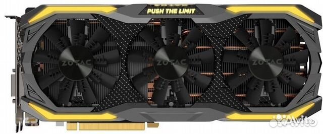 Продам zotac GTX 1070 Ti AMP Extreme