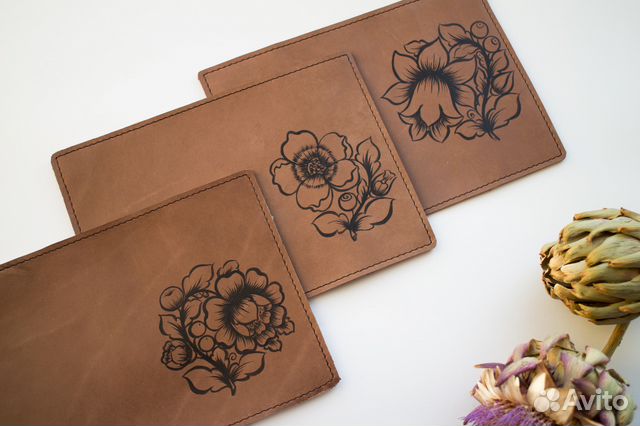 Обложка на паспорт кожа, ручная работа Обложка на паспорт кожа, ручная работа