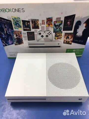 Xbox One S 500GB белый