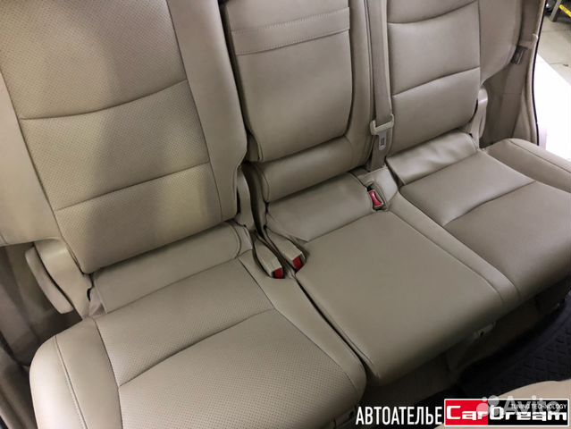 Перетяжка сидений Toyota Land Cruiser Prado 120