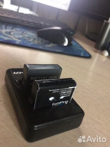 Зарядное устройство для батареек GoPro 3-4