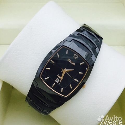 Часы Rado Керамика Радо черные в Москве, цена договорная | Объявления о ...