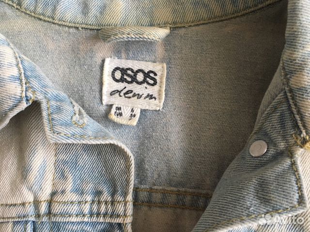 Джинсовый пиджак ASOS в идеальном состоянии Джинсовый пиджак ASOS в идеальном состоянии