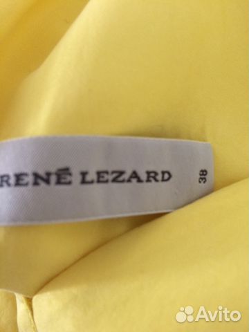 Платье летнее 100 шелк бренд Rene Lezard Платье летнее 100 шелк бренд Rene Lezard