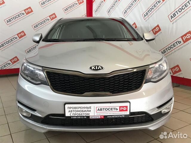 KIA Rio 1.6 МТ, 2017, 47 000 км