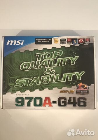 Материнская плата MSI 970A-G46