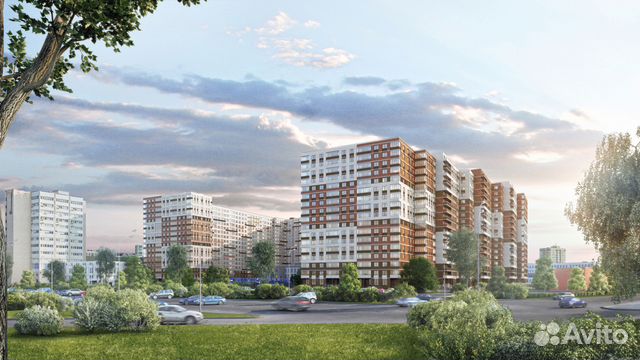 1-к квартира, 41.4 м², 6/17 эт.
