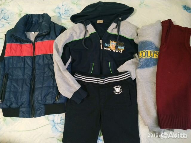 Пакет вещей на мальчика рост 116+ Пакет вещей на мальчика рост 116+