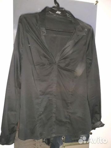 Женская одежда - три блузки р. 52-54, платье - р