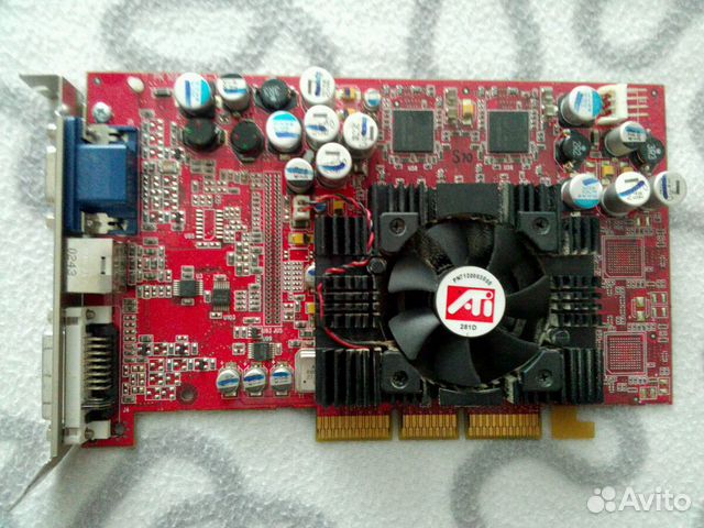 Видеокарта Radeon 9500 128mb