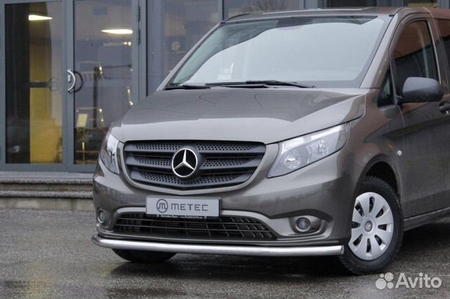 Защита переднего бампера Mercedes Vito/v-Class