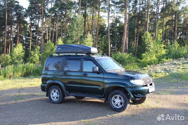 Автобокс на крышу Черный active M (450 л)