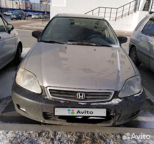 Honda Civic 1.6 AT, 2000, битый, 200 000 км