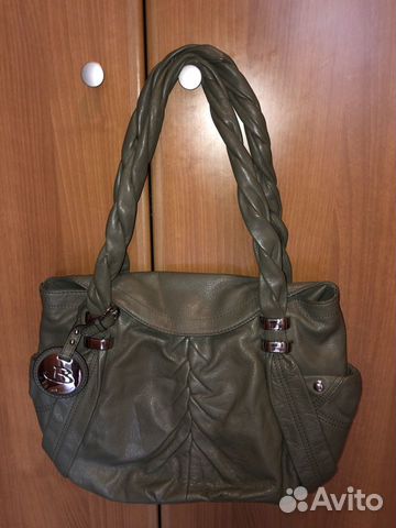 Кожаная сумка Makowsky в идеальном состоянии