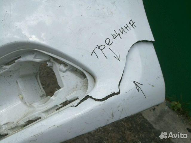 Бампер передний Рено Логан 2 б/у оригинал
