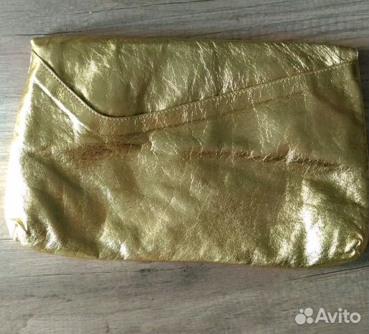 Кожаная сумка (клатч)