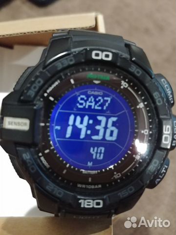 Продам б/у часы Casio Pro Trek PRG 270-1A