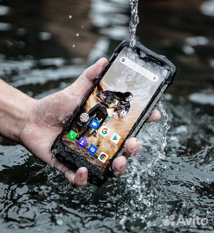 Защищённый BlackView+ Helio P70, 6+128GB, IP69K