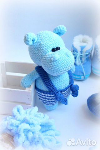 Плюшик бегемотя