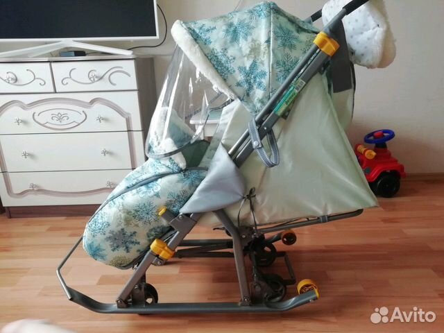 Санки-коляска ника