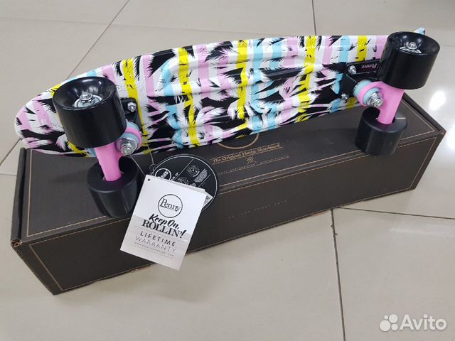 Круизер пластборд Penny Board 56 см Retro Palm New Круизер пластборд Penny Board 56 см Retro Palm New