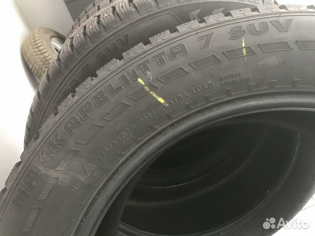 Зимние шины бу Nokian Hakkapeliitta 7 275/50/20