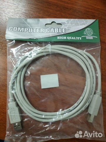 Новый Кабель USB 2.0 на USB b (шнур для принтера) Новый Кабель USB 2.0 на USB b (шнур для принтера)