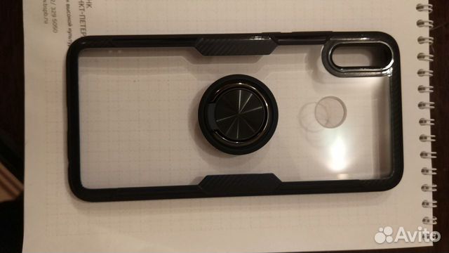 Чехол Honor 8X с магнитом и кольцом