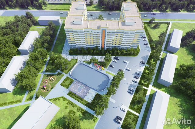 2-к квартира, 63.9 м², 7/9 эт.