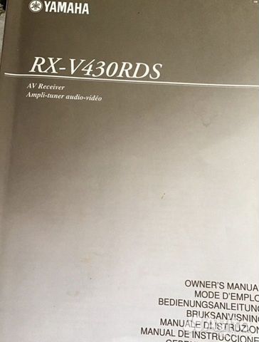 AV Receiver RX-V430RDS