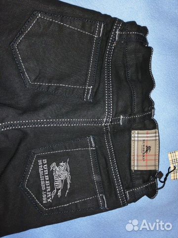 Новые утеплённые джинсы Burberry 98 размер Новые утеплённые джинсы Burberry 98 размер