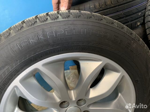 Диски с резиной на Range Rover Evoque R18 зима лип Диски с резиной на Range Rover Evoque R18 зима лип
