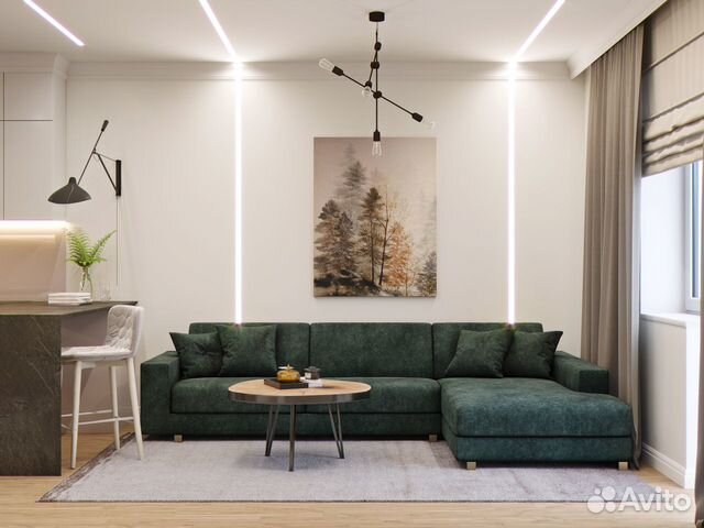 3-к квартира, 91.6 м², 5/7 эт.