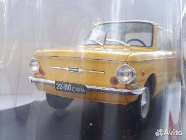 Легендарные Советские Автомобили Заз-968А 1:24 Легендарные Советские Автомобили Заз-968А 1:24
